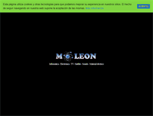 Tablet Screenshot of mleon.com
